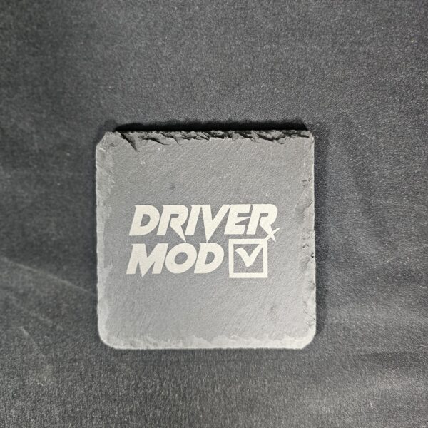 20250526_094351 Driver Mod Slate Coaster Set – Laser Engraved (Set of 4)