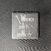 Chaos  Slate Coaster Set – Laser Engraved (Set of 4)