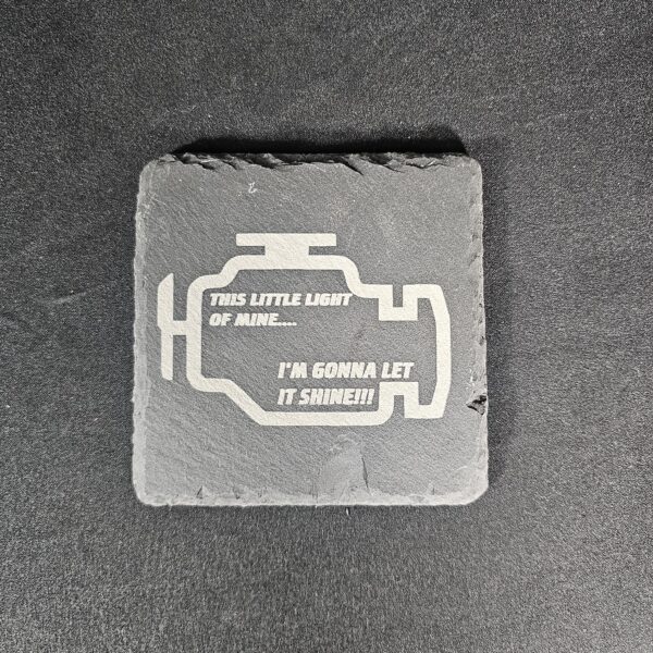 20250526_095607 Drivers Slate Coaster Set - Laser Engraved (Set of 4)