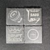 Driven with Sass Slate Coaster Set – Laser Engraved (Set of 4)