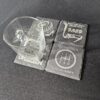 Driven with Sass Slate Coaster Set – Laser Engraved (Set of 4)