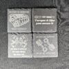 Torque Therapy Slate Coaster Set – Laser Engraved (Set of 4)