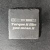 Torque Therapy Slate Coaster Set – Laser Engraved (Set of 4)