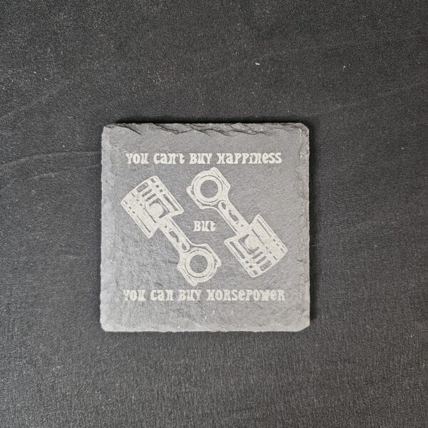 20250526_100145 Torque Therapy Slate Coaster Set – Laser Engraved (Set of 4)