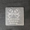 Torque Therapy Slate Coaster Set – Laser Engraved (Set of 4)