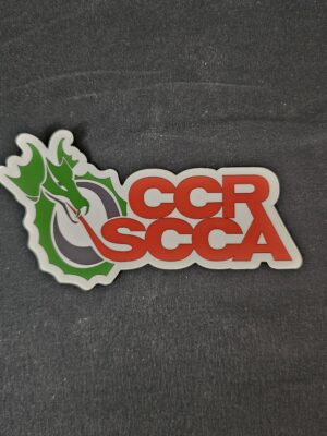 CCR SCCA Full-Color Vinyl Sticker – 3"
