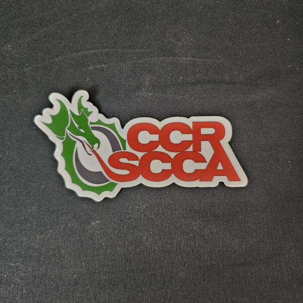 CCR SCCA Full-Color Vinyl Sticker – 3"
