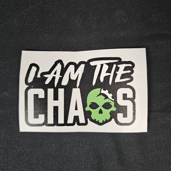 I  am  the Chaos Sticker