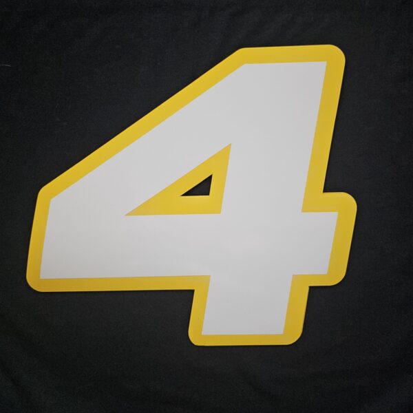 Elite Permanent Vinyl Set - Numbers with Colored Outline