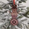 20251025_185742 Cedar Snowman Ornament Set of 4