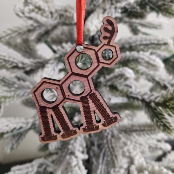 Reindeer Nut & Bolt Ornament