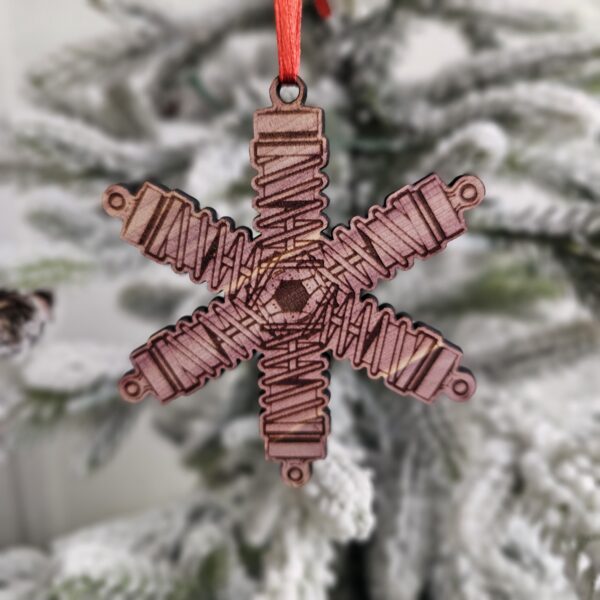 Car Lover's Snowflake Ornaments