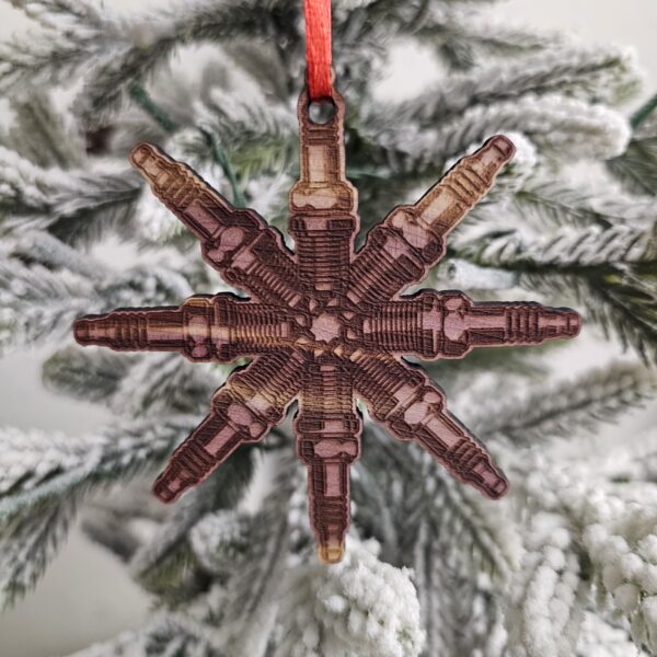 Car Lover's Snowflake Ornaments