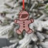 Cedar Racing Gingerbread Ornament Set of 4