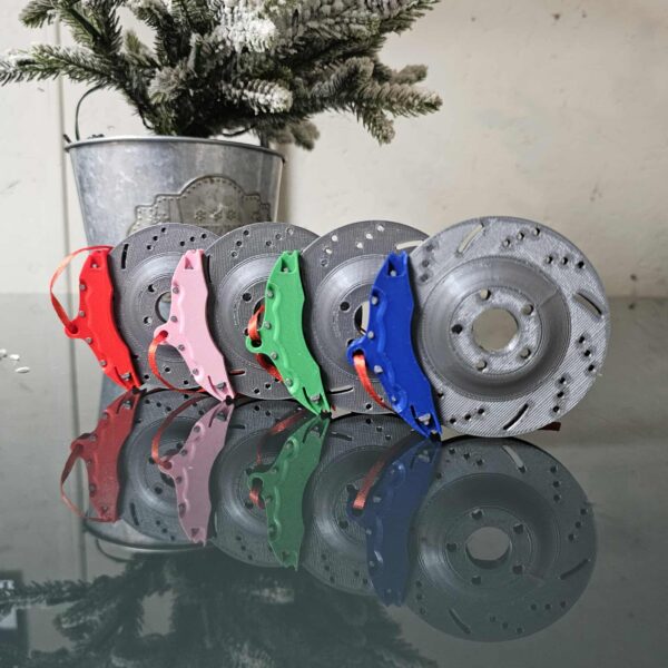 Brake Rotor Ornament Set of 4