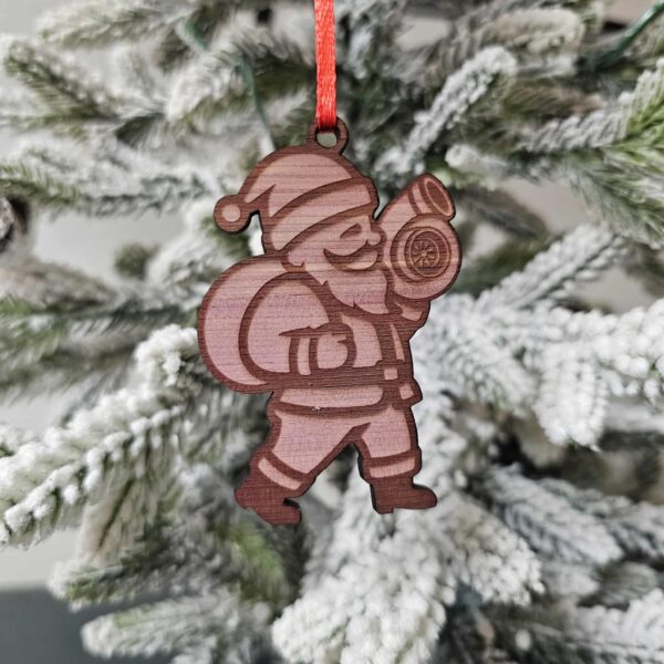 579342239_1169991617820150_6743660358288992718_n Cedar Racing Santa Ornament Set of 4