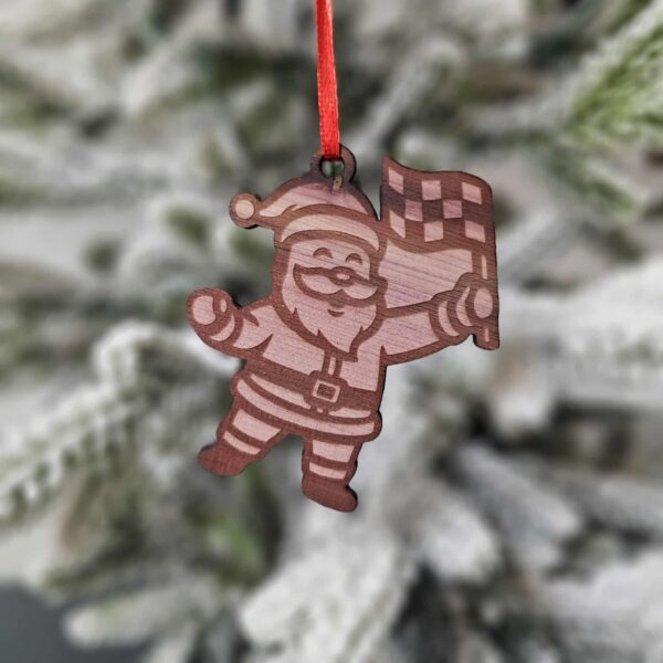 581853249_849038667497655_8515304143471370434_n Cedar Racing Santa Ornament Set of 4