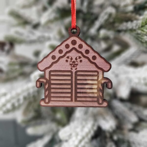 Cedar Racing Gingerbread Ornament Set of 4