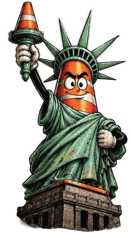 conestatue Cone of Liberty